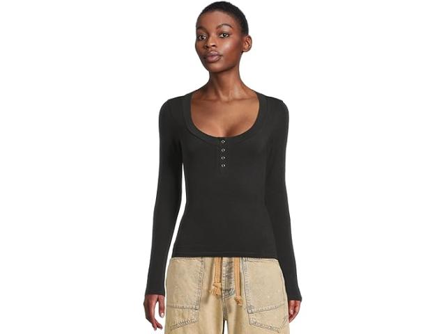 (取寄) フリーピープル レディース ワイド アウェイク レイヤリング Free People women Wide Awake Layering Black