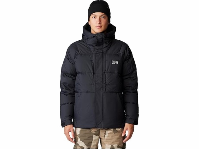 (取寄) マウンテンハードウェア メンズ ネバダン ダウン パーカー Mountain Hardwear men Mountain Hardwear Nevadan Down Parka Black 1の通販は