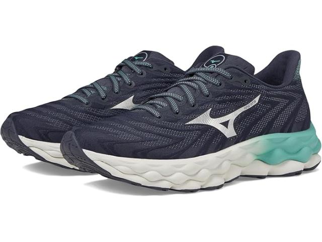 (取寄) ミズノ レディース ウェーブ スカイ 8 Mizuno women Mizuno Wave Sky 8 India Ink/Silver