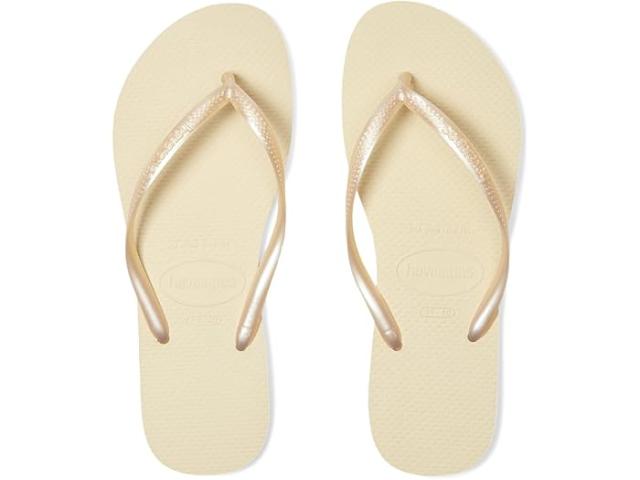 (取寄) ハワイアナス レディース スリム サンダル Havaianas women Slim Sandals Buttercream