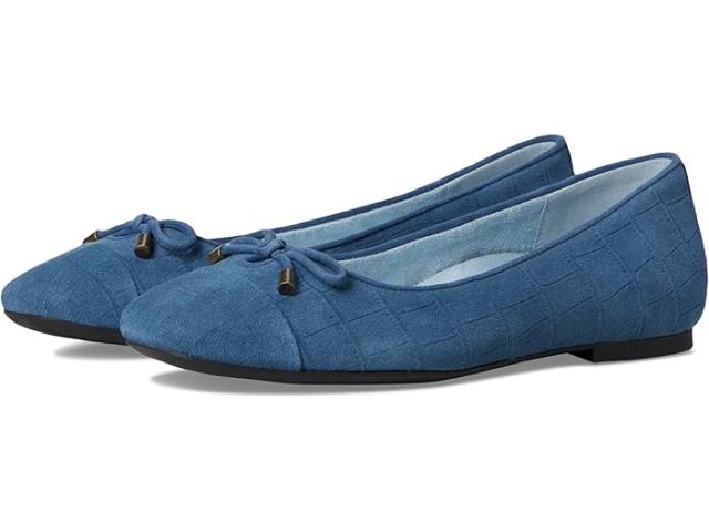 (取寄) バイオニック レディース クララ VIONIC women Klara Dark Denim Croc Suede