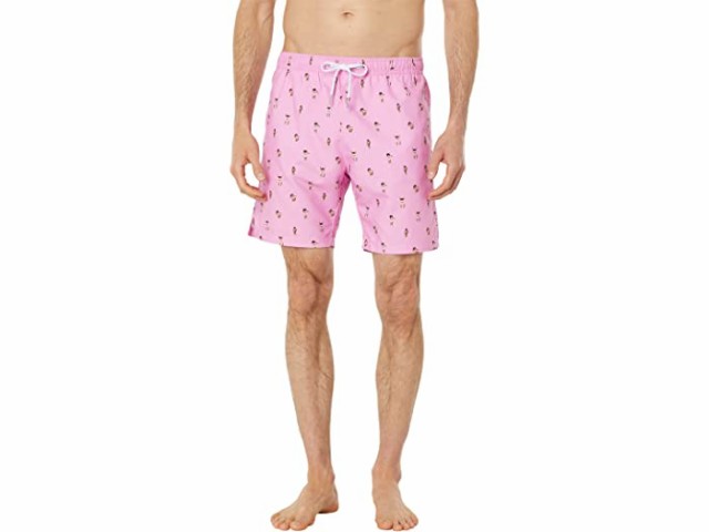 (取寄) ベンソン メンズ 7 マイル 7 スイム トランク BENSON men BENSON 7 Mile 7" Swim Trunk Pinkの通販は