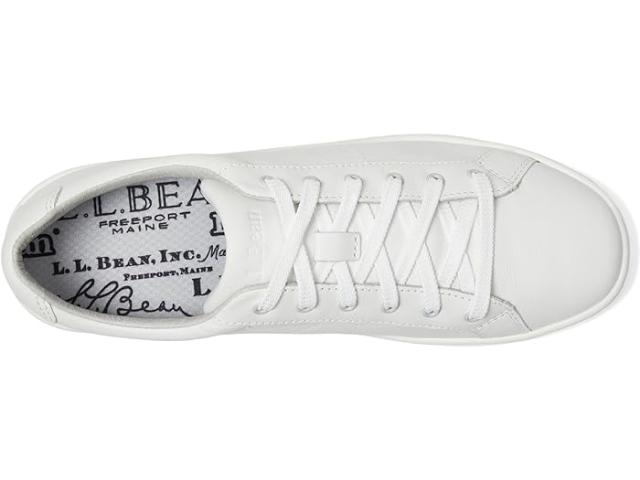 (取寄) エルエルビーン レディース エコ ベイ レザー フル グレイン オックスフォード L.L.Bean women L.L.Bean Eco Bay Leather Full Grain Oxford White