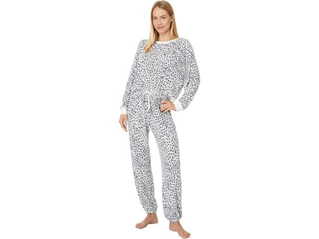 (取寄) ハニーデュー インティメイト レディース スター シーカー ブラッシュ ジャージ ラウンジ セット Honeydew Intimates women Honeydew Intimates Star Seeker Brushed Jersey Lounge Set Sweet Cream Animal