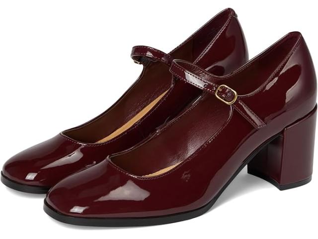 (取寄) ナインウエスト レディース  Nine West women Maryj Dark Red Patent