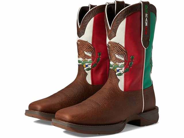 (取寄) デュランゴ メンズ リベル 12 ソフト スクエア トゥ Durango men Durango Rebel 12" Soft Square Toe Mexico Flagの通販は