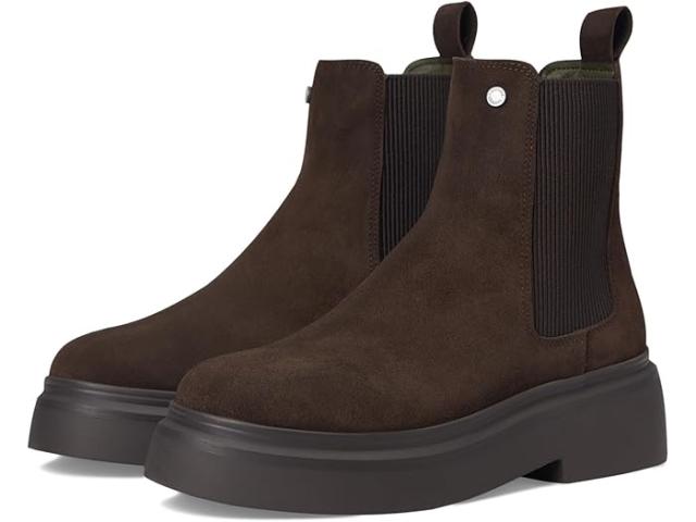 (取寄) バブアー レディース セリーナ チェルシー ブーツ Barbour women Celina Chelsea Boots Espresso Suede