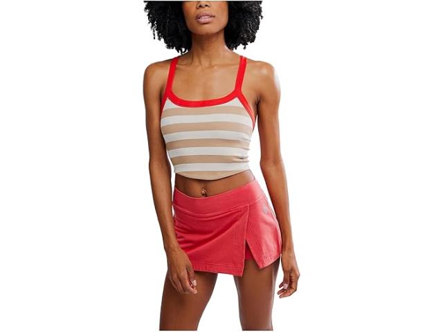 (取寄) エフピー ムーブメント レディース オール クリア ストライプド カミ FP Movement women All Clear Striped Cami White Combo