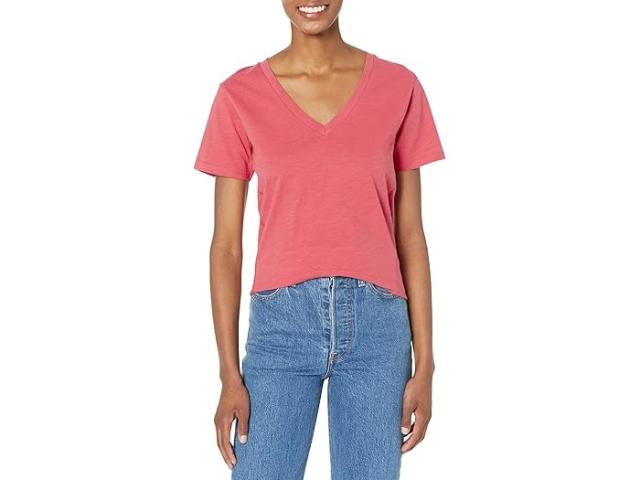 (取寄) パクト レディース イージー V-ネック ティー PACT women PACT Easy V-Neck Tee Dahliaの通販は