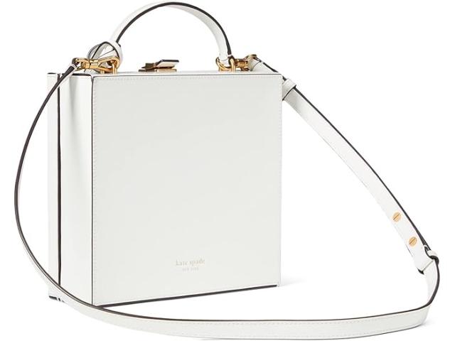 (取寄) ケイトスペード レディース スライス プリンテッド スパッツォラート レザー 3-D ピッツァ ボックス トップ ハンドル Kate Spade New York women Kate Spade New York Slice Printed Spazzolato Leather 3-D Pizza Box Top-Handle Multi_1