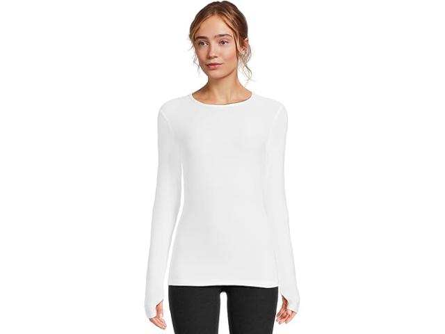 (取寄) ビヨンドヨガ レディース フェザーウェイト クラシック クルー プルオーバー Beyond Yoga women Beyond Yoga Featherweight Classic Crew Pullover Cloud Whiteの通販は