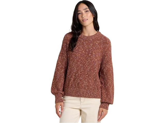 (取寄) トードアンドコー レディース クルー セーター Toad&Co women Twigtree Crew Sweater Dark Roast