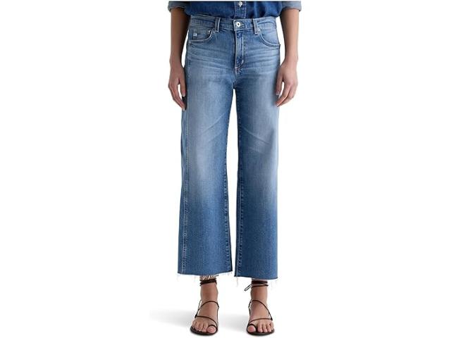 (取寄) AGジーンズ レディース サイゲ ミッドライズ ワイド レッグ イン ロサリト AG Jeans women Saige Mid-Rise Wide Leg in Rosarito Rosarito
