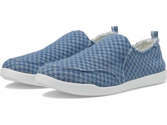 (取寄) バイオニック レディース マリブ スリップ-オン VIONIC women VIONIC Malibu Slip-On Checkered Denimの通販は