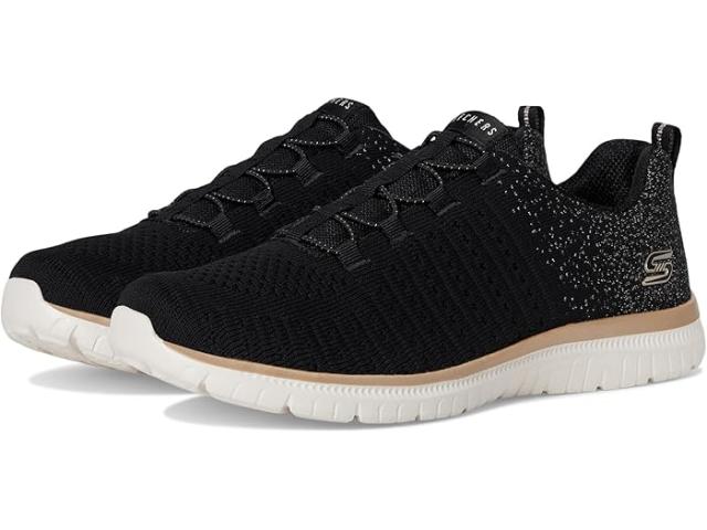 (取寄) スケッチャーズ レディース バーチュー ルーセント SKECHERS women Virtue Lucent Black Rose Gold