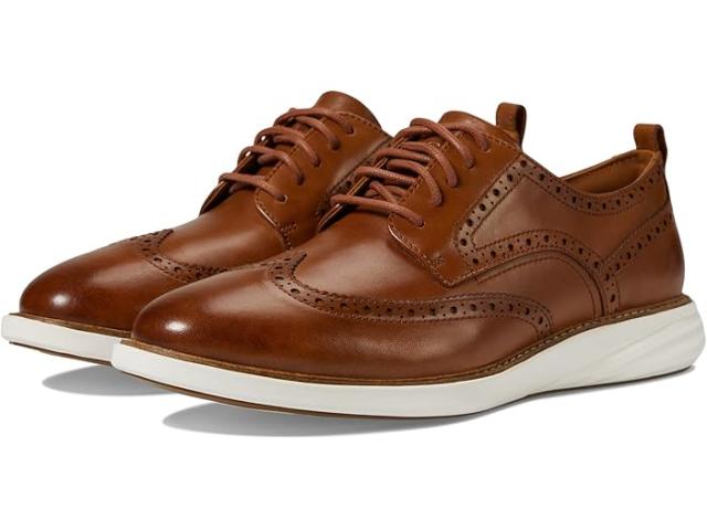 (取寄) コールハーン メンズ グランド エボリューション ショートウィング Cole Haan men Cole Haan Grand Evolution Shortwing British Tan/Ivoryの通販は
