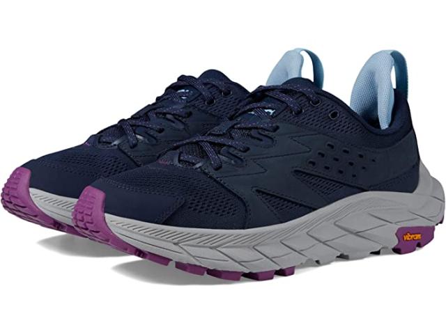 (取寄) ホカオネオネ レディース アナカパ エアロ ロー Hoka women Anacapa Aero Low Outer Space/Harbor Mist