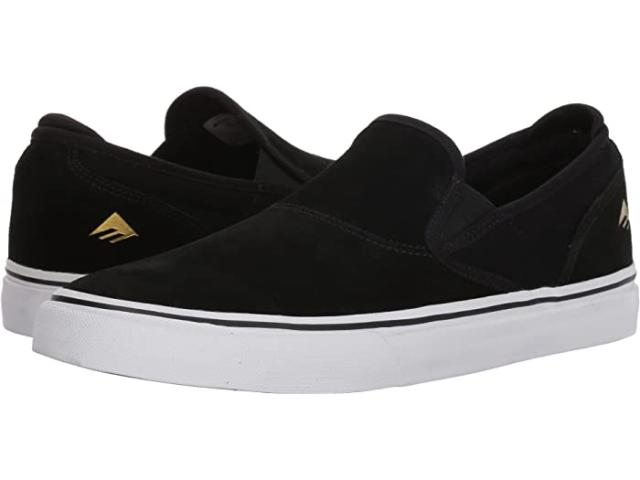 (取寄) エメリカ メンズ ウィノウ G6 スリッポン Emerica men Wino G6 Slip-On Black/White/Gold