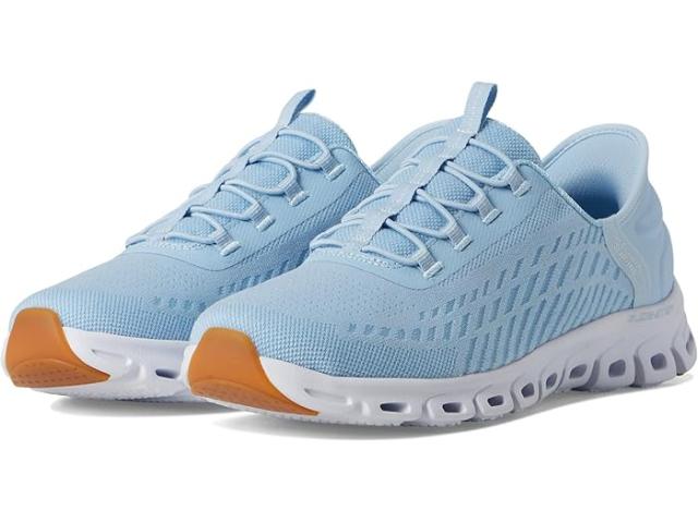 (取寄) スケッチャーズ レディース グライド ステップ トランキリティ ハンズ フリー スリップ-インス SKECHERS women SKECHERS Glide Step Tranquility Hands Free Slip-Ins Light Blueの通販は