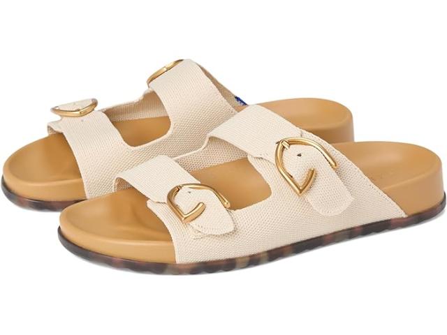 (取寄) レディース ザ バックル スライド Rothy's women The Buckle Slide Sea Salt