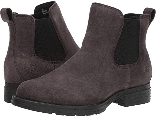 (取寄) ボーン レディース コーヴ Born women  Cove Dark Grey Suede