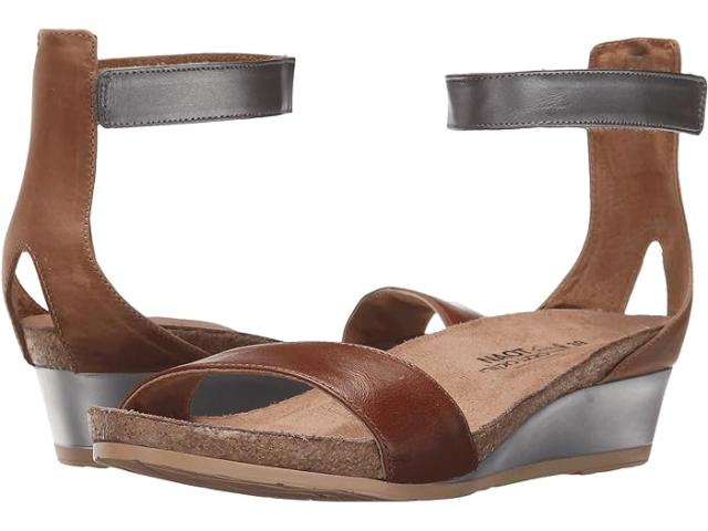 (取寄) ナオト レディース ピクシー Naot women Naot Pixie Maple Brown Leather/Latte Brown Leather/Mirror Leather