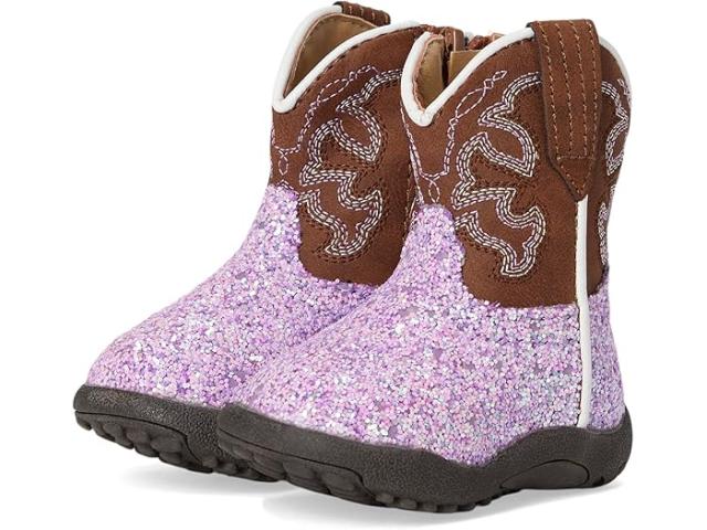 (取寄) ローパー キッズ ガールズ カウベビーズ グリッター ブラスト (インファント/トドラー) Roper Kids girls Roper Kids Cowbabies Glitter Blast (Infant/Toddler) Purpleの通販は 12,210円