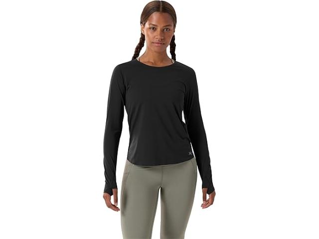 (取寄) アークテリクス レディース ノーバン クルー ロング スリーブ Arc'teryx women Arc'teryx Norvan Crew Long Sleeve Blackの通販は 23,636円