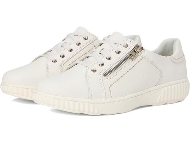 (取寄) クラークス レディース キャロライン ジャンナ Clarks women Caroline Janna White Leather