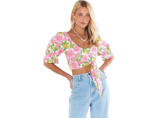 (取寄) ショウ ミー ユア ムームー レディース フィオナ トップ Show Me Your Mumu women Fiona Top Fresh Floralの通販は