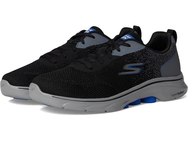 (取寄) スケッチャーズ パフォーマンス メンズ ゴー ウォーク SKECHERS Performance men SKECHERS Performance Go Walk 7- Ennoble Black/Grey