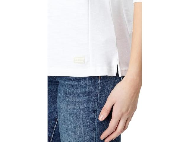 (取寄) エルエルビーン レディース ピークス アイランド 1/4 ジップ L.L.Bean women L.L.Bean Peaks  1/4 Zip White Multi Stripe