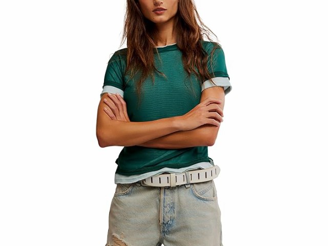 (取寄) フリーピープル レディース ターシャ ティー Free People women Tasha Tee Icy Lake Comboの通販は 19,920円