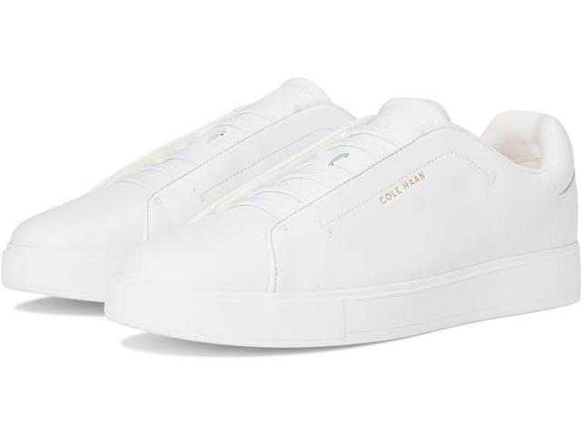 (取寄) コールハーン レディース グランドプロ ラグゼ スリッポン スニーカー Cole Haan women Grandpro Luxe Slip-On Sneakers White Leather