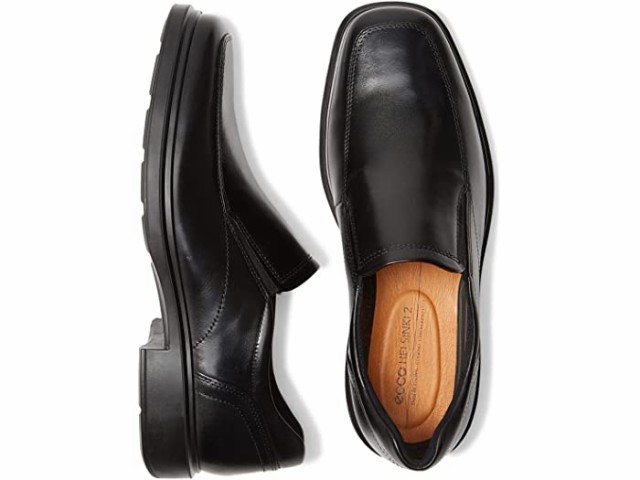 (取寄) エコー メンズ ヘルシンキ 2.0 エプロン トゥ スリップ-オン ECCO men  Helsinki 2.0 Apron Toe Slip-On Blackの通販は
