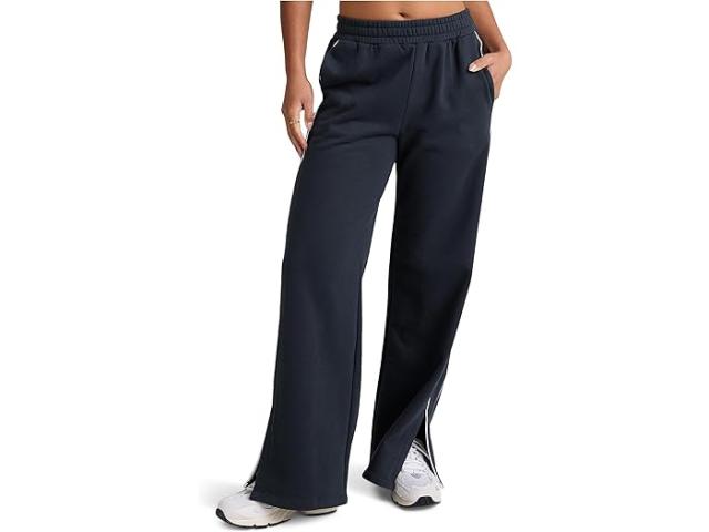 (取寄) ビヨンドヨガ レディース パイパー ワイド レッグ パンツ Beyond Yoga women Luxefleece Piper Wide Leg Pants Nocturnal Navy