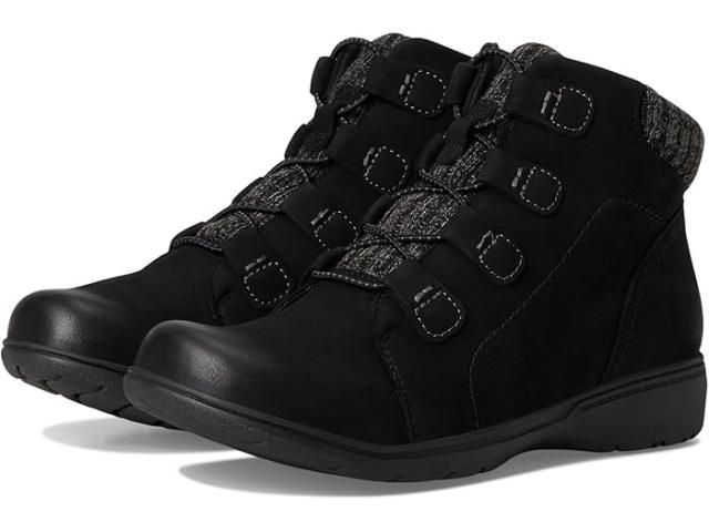 (取寄) クラークス レディース カーリー ジェイド Clarks women Carleigh Jade Black Nubuck