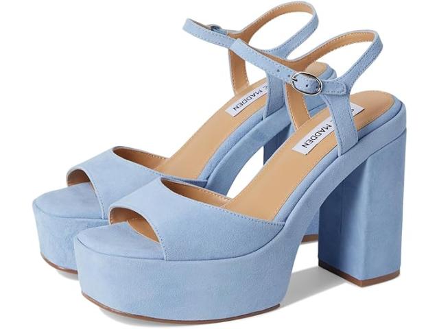 (取寄) スティーブマデン レディース オディナ Steve Madden women Odina Blue Suede