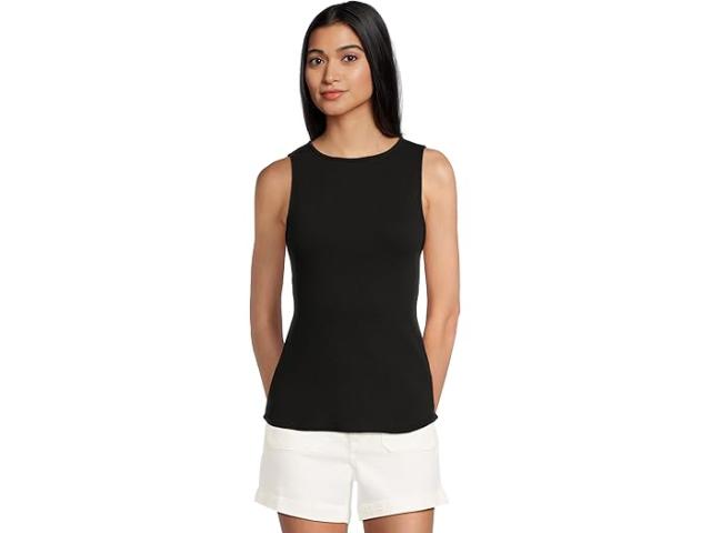 (取寄) モッドオードック レディース ハイ-ロー シャツテール スリム タンク Mod-o-doc women Hi-lo Shirttail Slim Tank Black