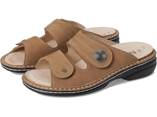 (取寄) フィン コンフォート レディース ザンジバル-S Finn Comfort women Sansibar-S Tan Nubuck
