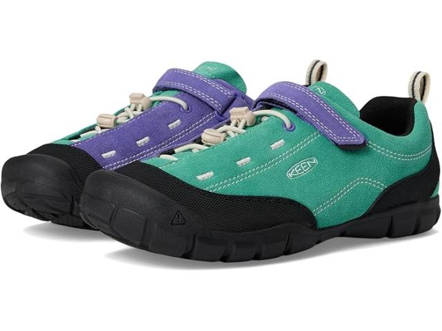 (取寄) キーン キッズ ジャスパー リ (トドラー/リトル キッド/ビッグ キッド) KEEN Kids Jasper II (Toddler/Little Kid/Big Kid) Bright Aqua/Purple Opulence