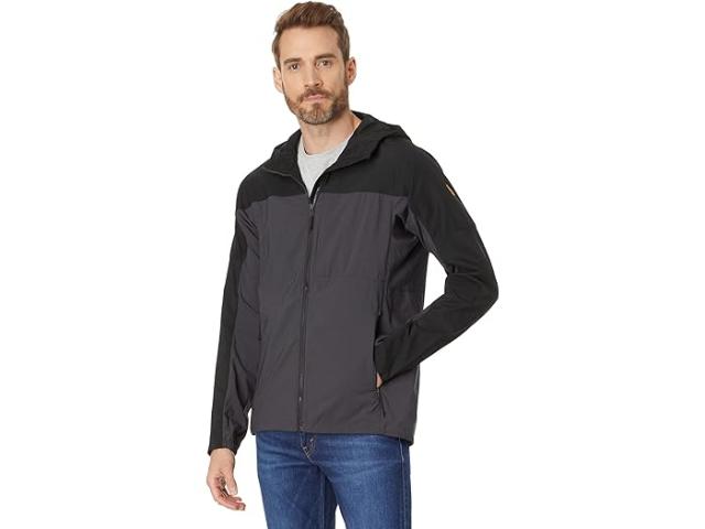 (取寄) フェールラーベン メンズ アビスコ ミッドサマー ジャケット Fjllrven men Fjallraven Abisko Midsummer Jacket Dark Grey/Black