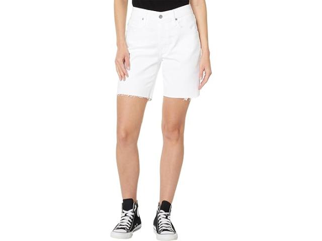 (取寄) AGジーンズ レディース エックス-ボーイフレンド ハイ ライズ スロウチ ショート イン ホワイト AG Jeans women AG Jeans Ex-Boyfriend High Rise Slouchy Short in White Whiteの通販は 33,326円