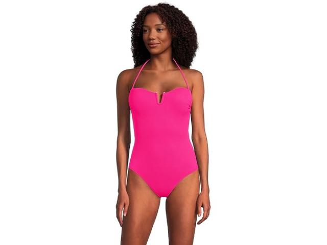 (取寄) トミーバハマ レディース アイランド ケイズ ヘアバンド ワン ピース  Bahama women  Cays Vfront Bandeau One Piece Pink Maui
