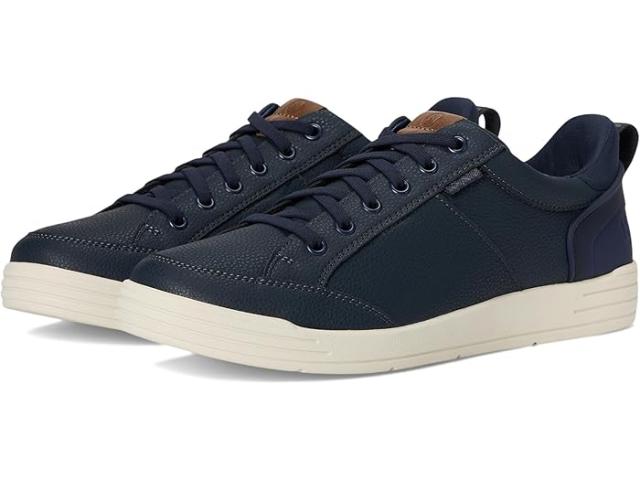 (取寄) ナン ブッシュ メンズ コア シティ ウォーク EZ モカシン トゥ レース-アップ ライトウェイト イージー-オン オックスフォード Nunn Bush men Kore City Walk EZ Moccasin Toe Lace-Up Lightweight Easy-On Easy-Off Oxford Navy