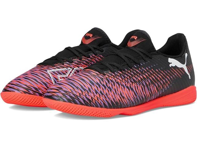 (取寄) プーマ メンズ フューチャー 8 プレイ インドア トレーナー サッカー シューズ PUMA men Future 8 Play Indoor Trainer Soccer Shoes Puma Black-Puma White-Glowing Red