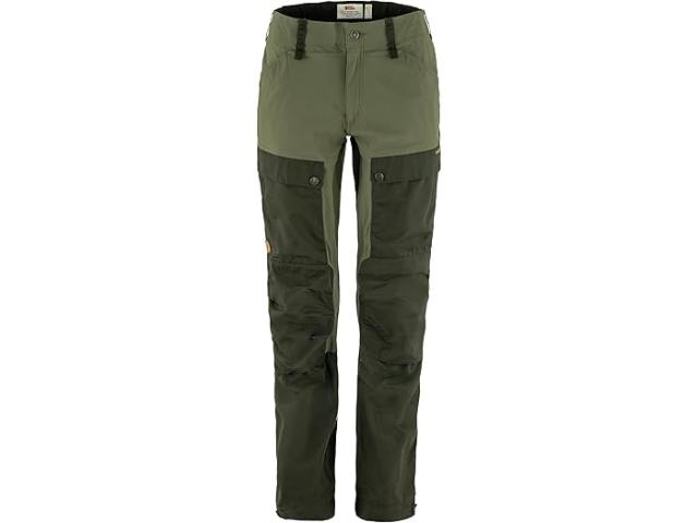 (取寄) フェールラーベン レディース ケブ トラウザーズ カーブ Fjllrven women Fjallraven Keb Trousers Curved Deep Forest/Laurel Greenの通販は