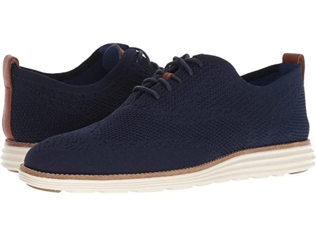 (取寄) コールハーン メンズ オリジナル グランド ステッチライト ウィングチップ オックスフォード Cole Haan men  Original Grand Stitchlite Wingtip Oxford Navy/Ivory