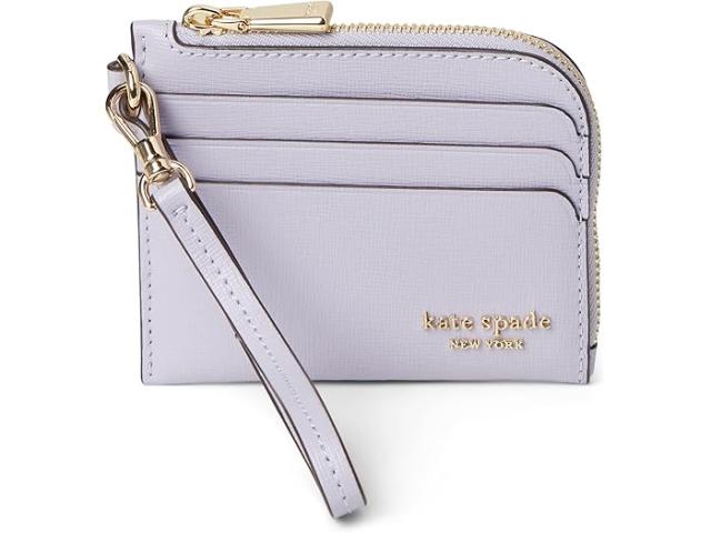 (取寄) ケイトスペード レディース デビン カード ケース リスレット Kate Spade New York women Devin Card Case Wristlet Lavender Cream