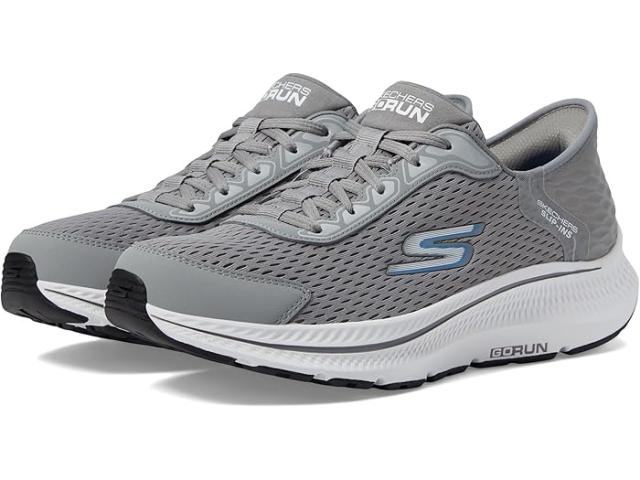 (取寄) スケッチャーズ メンズ ゴー ラン コンシステント 2.0 - エムパワー ハンズ フリー スリップインズ SKECHERS men Go Run Consistent 2.0 - Empower Hands Free Slip-Ins Gray